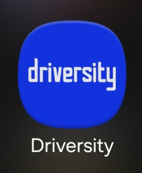 The Driversity training hub installed as an app on a phone home screen